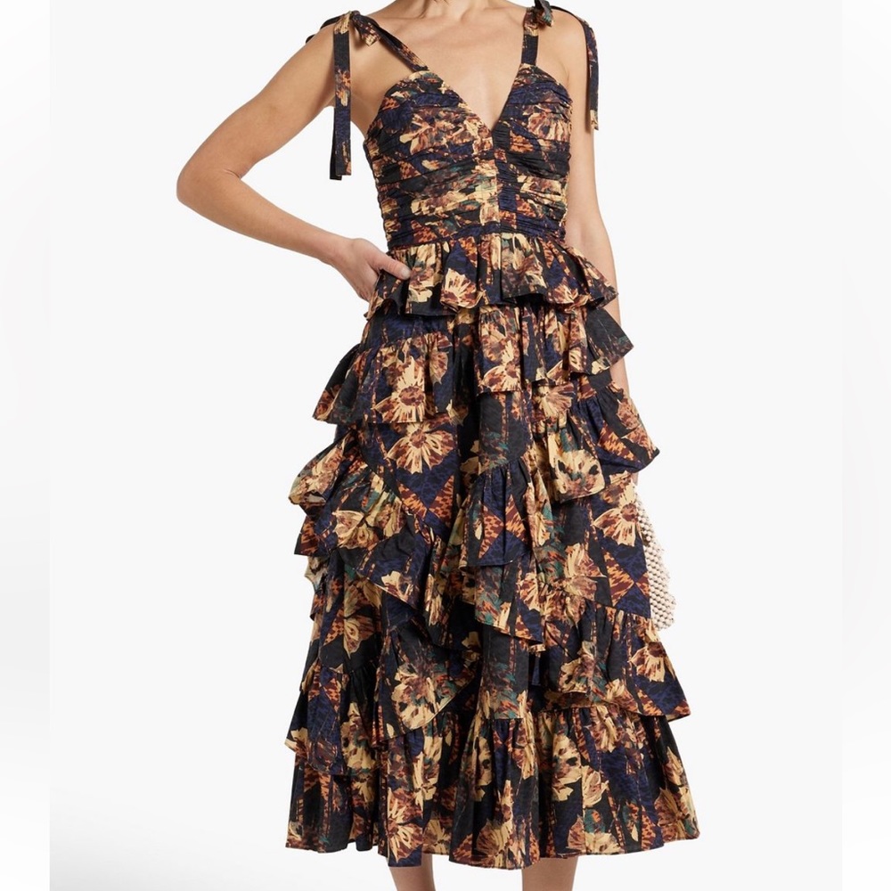 Ulla Johnson Tiered Dress Size 4 NWT